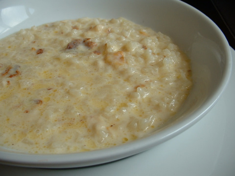 Leftover Rice Pudding